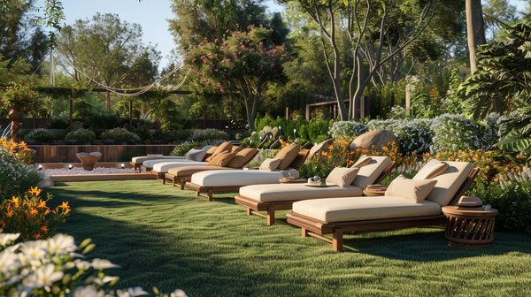 Guide ultime des meubles pour bain de soleil jardin